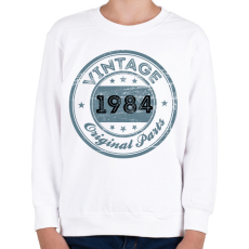 PRINTFASHION 1984 - Gyerek pulóver - Fehér