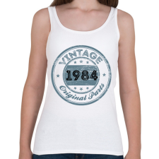 PRINTFASHION 1984 - Női atléta - Fehér női trikó