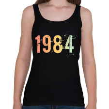 PRINTFASHION 1984 - Női atléta - Fekete női trikó