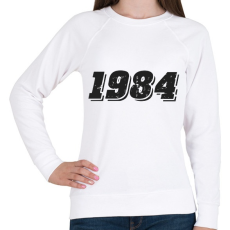PRINTFASHION 1984 - Női pulóver - Fehér