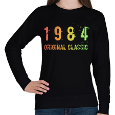 PRINTFASHION 1984 - Női pulóver - Fekete női pulóver, kardigán
