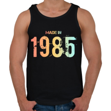 PRINTFASHION 1985 - Férfi atléta - Fekete atléta, trikó