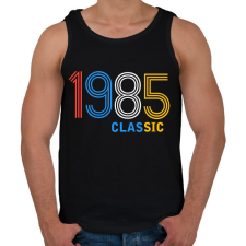 PRINTFASHION 1985 - Férfi atléta - Fekete atléta, trikó