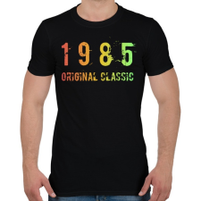 PRINTFASHION 1985 - Férfi póló - Fekete férfi póló