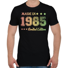 PRINTFASHION 1985 - Férfi póló - Fekete férfi póló