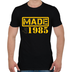 PRINTFASHION 1985 - Férfi póló - Fekete