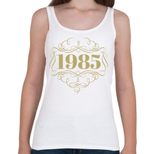 PRINTFASHION 1985 - Női atléta - Fehér női trikó