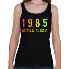 PRINTFASHION 1985 - Női atléta - Fekete