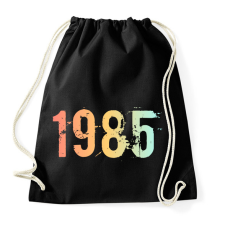 PRINTFASHION 1985 - Sportzsák, Tornazsák - Fekete tornazsák