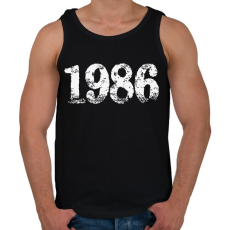 PRINTFASHION 1986 - Férfi atléta - Fekete