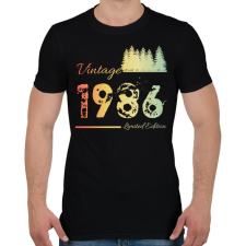 PRINTFASHION 1986 - Férfi póló - Fekete férfi póló