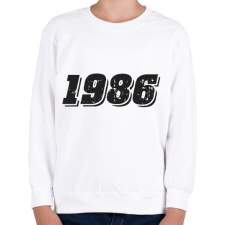 PRINTFASHION 1986 - Gyerek pulóver - Fehér gyerek pulóver, kardigán