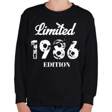 PRINTFASHION 1986 - Gyerek pulóver - Fekete