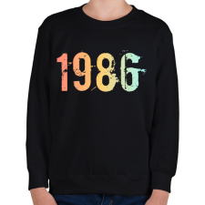 PRINTFASHION 1986 - Gyerek pulóver - Fekete gyerek pulóver, kardigán