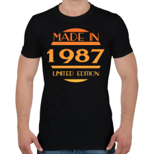 PRINTFASHION 1987 - Férfi póló - Fekete férfi póló