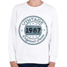 PRINTFASHION 1987 - Gyerek pulóver - Fehér