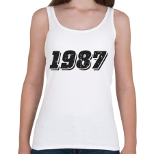 PRINTFASHION 1987 - Női atléta - Fehér női trikó