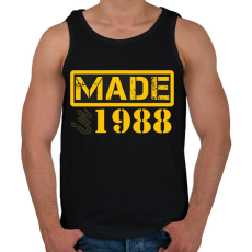 PRINTFASHION 1988 - Férfi atléta - Fekete