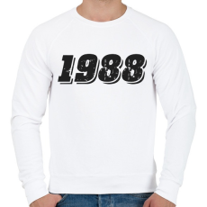 PRINTFASHION 1988 - Férfi pulóver - Fehér