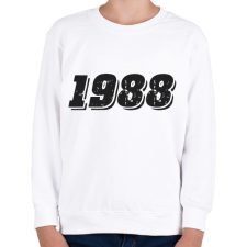 PRINTFASHION 1988 - Gyerek pulóver - Fehér gyerek pulóver, kardigán