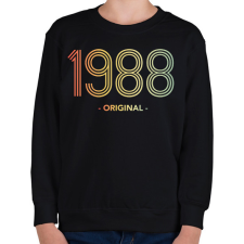 PRINTFASHION 1988 - Gyerek pulóver - Fekete gyerek pulóver, kardigán