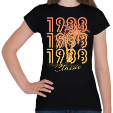 PRINTFASHION 1988 - Női póló - Fekete női póló