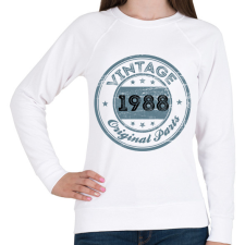 PRINTFASHION 1988 - Női pulóver - Fehér női pulóver, kardigán