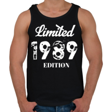 PRINTFASHION 1989 - Férfi atléta - Fekete