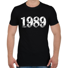 PRINTFASHION 1989 - Férfi póló - Fekete férfi póló