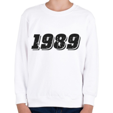 PRINTFASHION 1989 - Gyerek pulóver - Fehér gyerek pulóver, kardigán