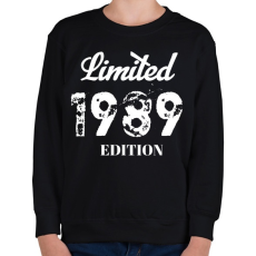 PRINTFASHION 1989 - Gyerek pulóver - Fekete