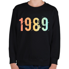 PRINTFASHION 1989 - Gyerek pulóver - Fekete gyerek pulóver, kardigán