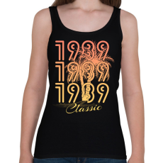 PRINTFASHION 1989 - Női atléta - Fekete