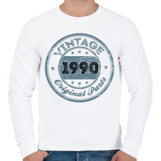 PRINTFASHION 1990 - Férfi pulóver - Fehér