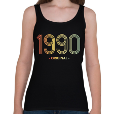 PRINTFASHION 1990 - Női atléta - Fekete női trikó