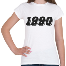 PRINTFASHION 1990 - Női póló - Fehér