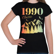 PRINTFASHION 1990 - Női póló - Fekete női póló