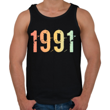 PRINTFASHION 1991 - Férfi atléta - Fekete atléta, trikó