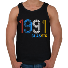 PRINTFASHION 1991 - Férfi atléta - Fekete