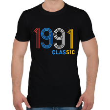 PRINTFASHION 1991 - Férfi póló - Fekete férfi póló