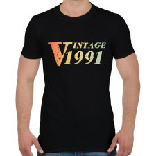 PRINTFASHION 1991 - Férfi póló - Fekete férfi póló