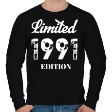 PRINTFASHION 1991 - Férfi pulóver - Fekete