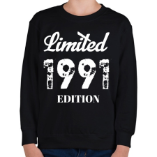 PRINTFASHION 1991 - Gyerek pulóver - Fekete gyerek pulóver, kardigán