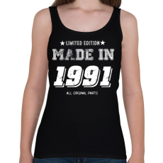 PRINTFASHION 1991 - Női atléta - Fekete