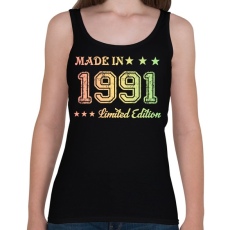 PRINTFASHION 1991 - Női atléta - Fekete