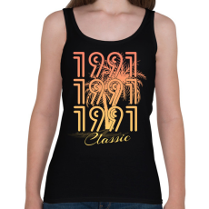 PRINTFASHION 1991 - Női atléta - Fekete