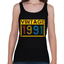 PRINTFASHION 1991 - Női atléta - Fekete női trikó