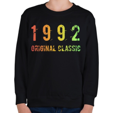 PRINTFASHION 1992 - Gyerek pulóver - Fekete