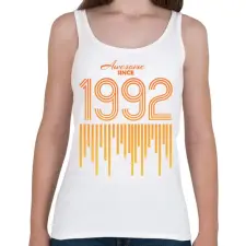 PRINTFASHION 1992 - Női atléta - Fehér női trikó