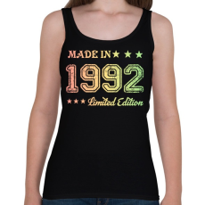 PRINTFASHION 1992 - Női atléta - Fekete